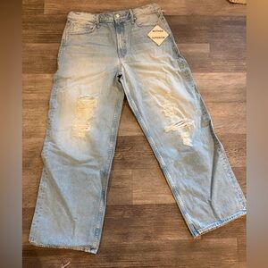 Mother destroyed denim size 34